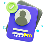 Tornar-se um membro do 600Pro é muito simples